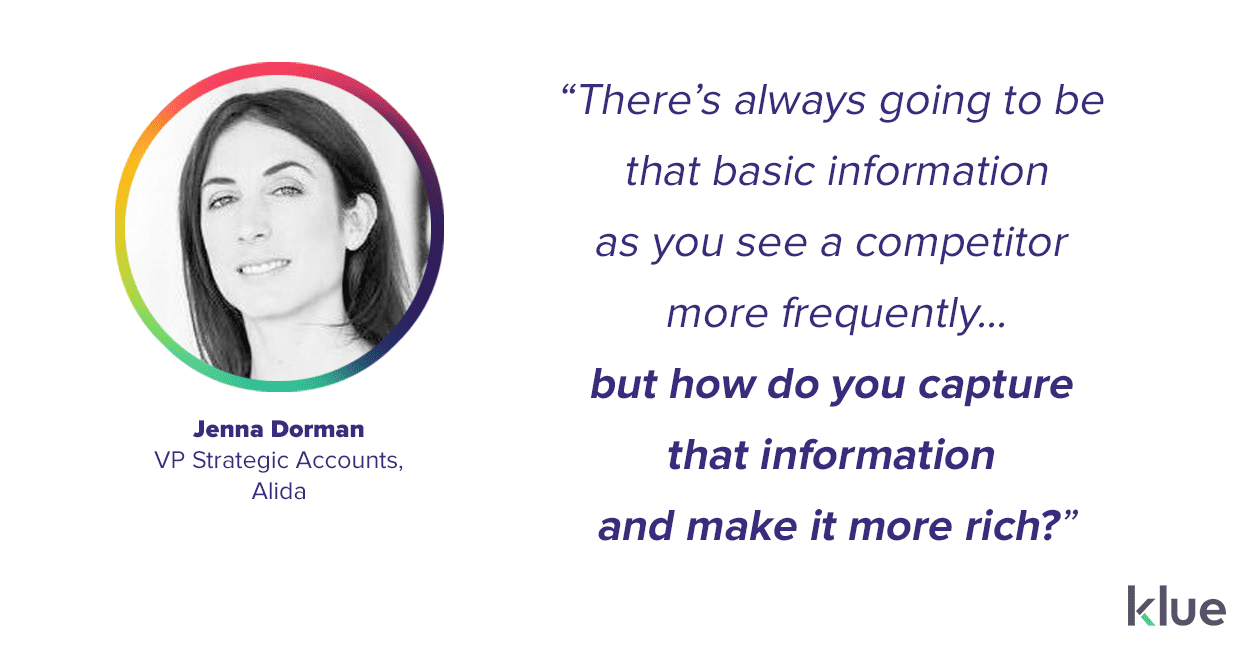 Competitive intelligence has to enable sales