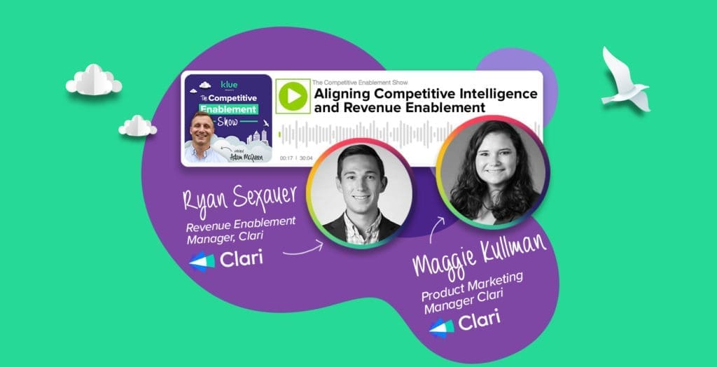 Aligning Competitive Intelligence and Revenue Enablement | Maggie Kullman & Ryan Sexauer, Clari Aligning Competitive Intelligence and Revenue Enablement_Blog