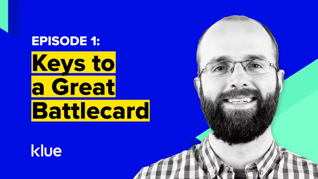 Competitive Battlecards 101 Mini Course Competitive Battlecards 101 Video Course