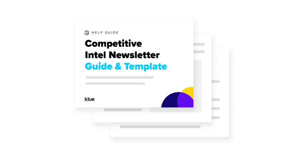 competitive intelligence newsletter guide