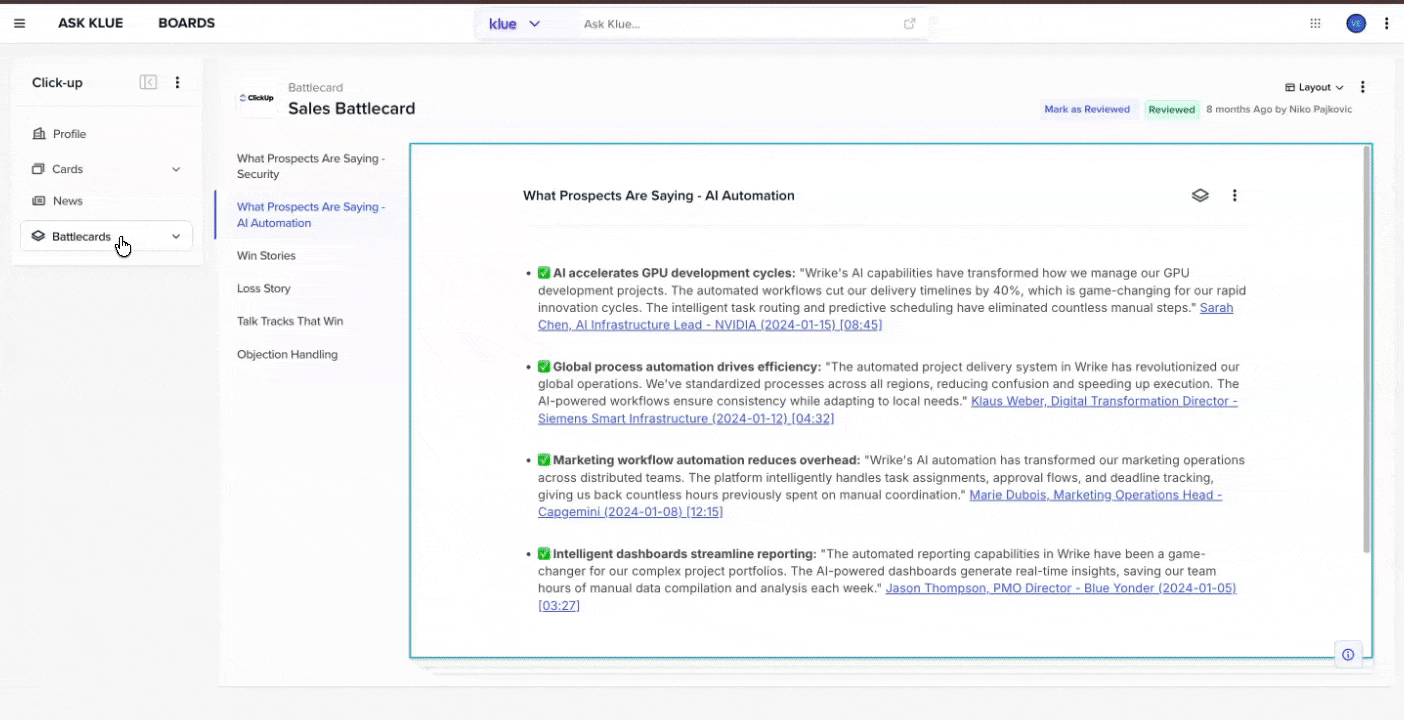 What People Are Saying Klue Auto Insights